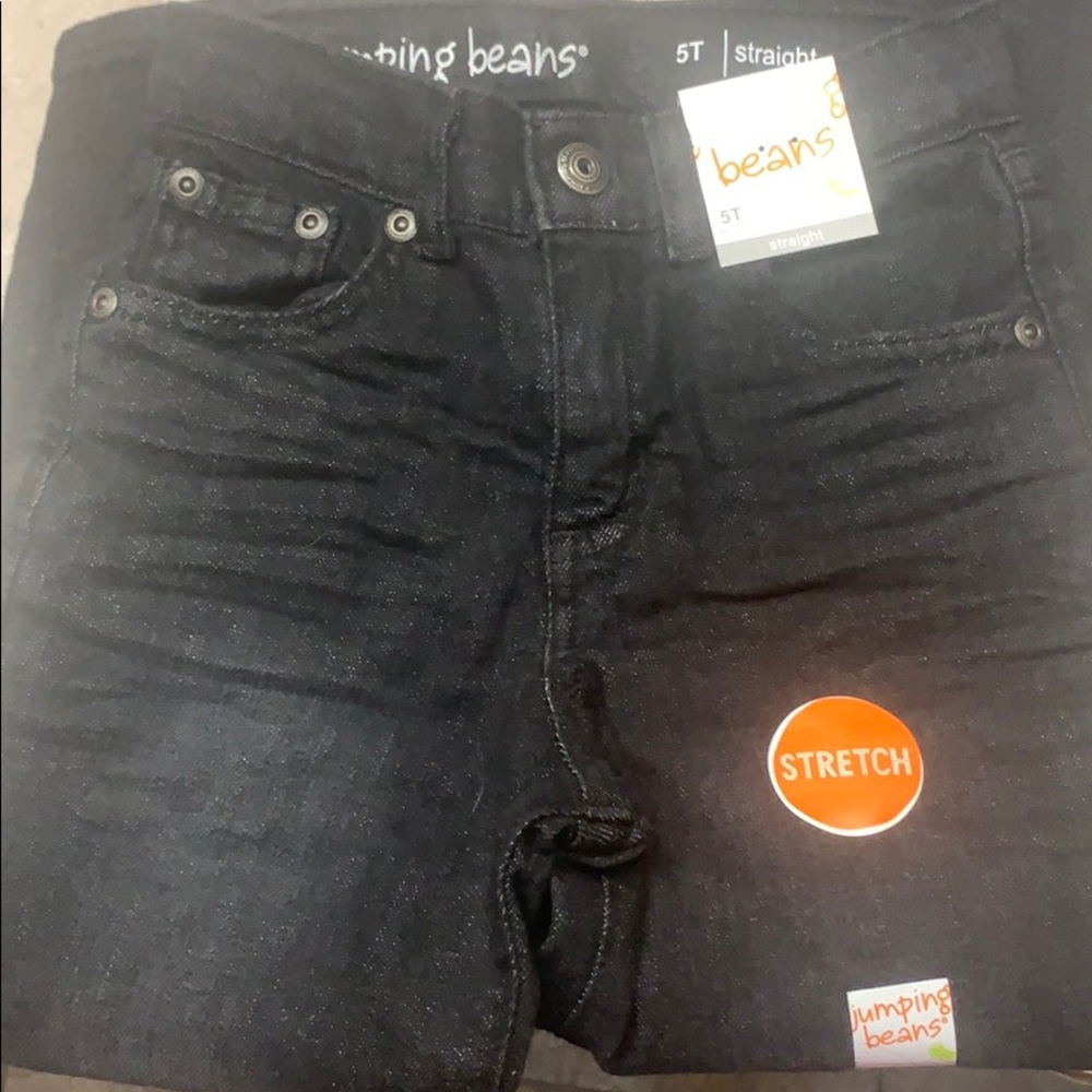 Boys 5t jumping beans black jeans